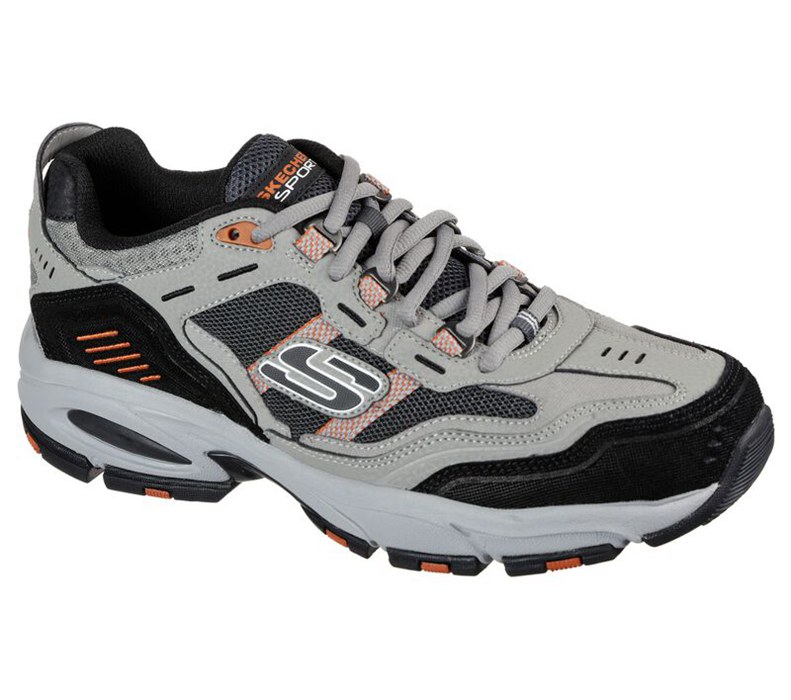 Skechers Vigor 2.0 - Nanobet - Mens Sneakers Grey/Orange [AU-PS6638]